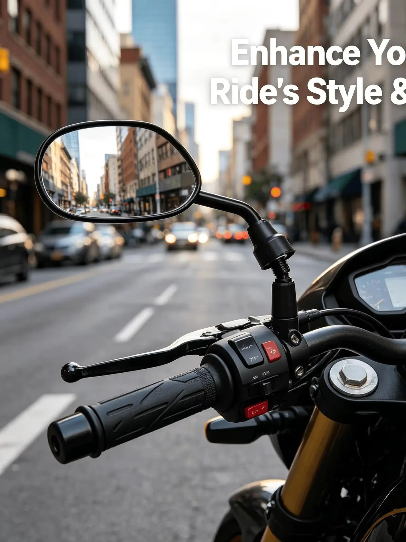 AliExpress NONE Motorcycle Electric Tricycle Rearview Mirror 8mm & 10mm Positive Thread Universal Oval Side Mirror Scooter E-bike Accessories