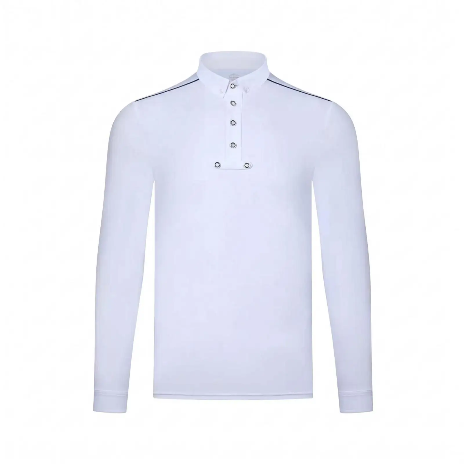 equestrian-polo-shirt-stand-collar-long-sleeve-equestrian-shirt-stretch-for-men