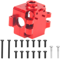 Aluminum Alloy Differential Gearbox Housing Cover Gear Box Shell for Wltoys 284131 K969 K989 P929 1/28 RC Car