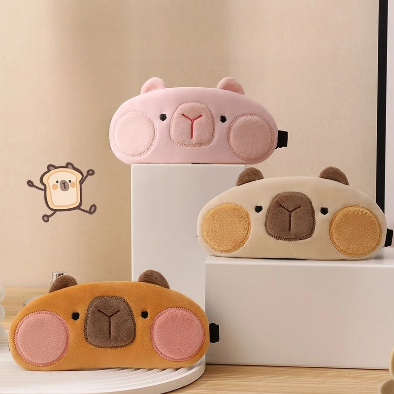 Cartoon Non-pressing Eye Plush Cute Eye Mask Sleeping Shading Sun Children's Sleep