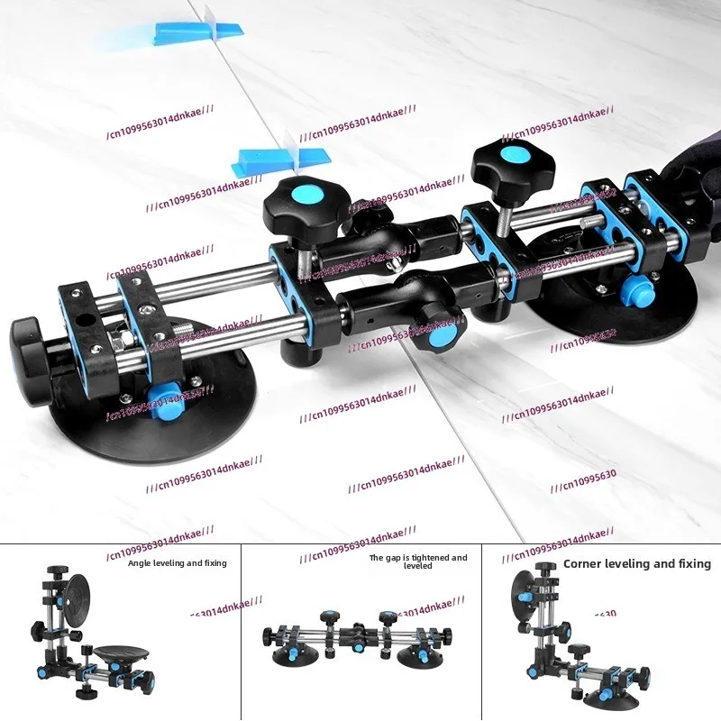Seamless Splicing of Rock Slab Countertops Tightening Regulator Special Tool for Large Slab Tile Gap Suction Cup Leveler