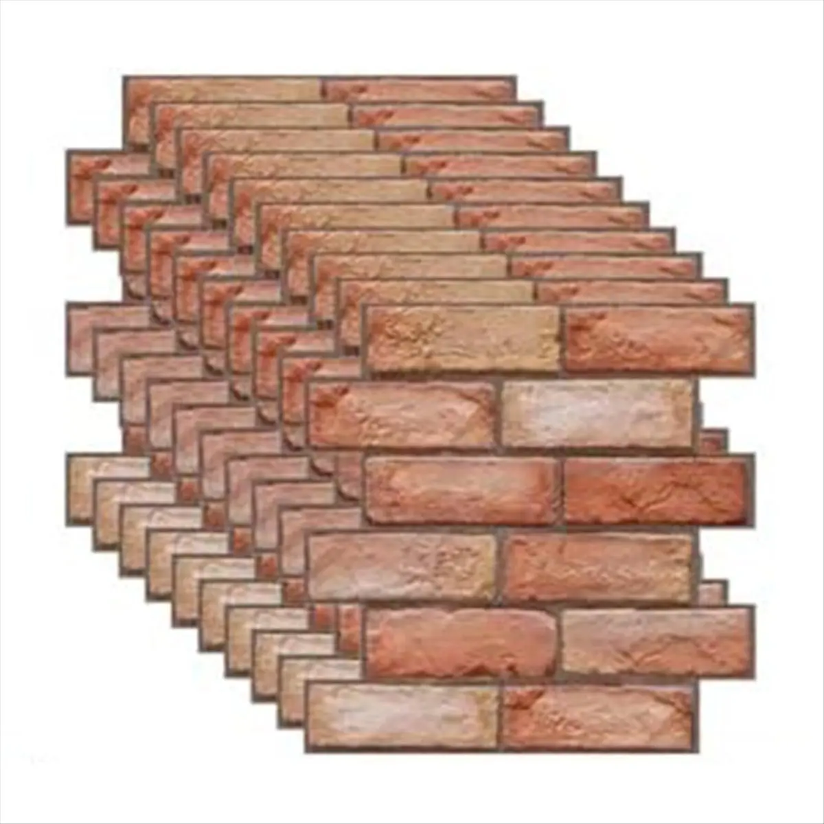 A20I 3D Wall Panels, Self-Adhesive, Pack of 10, 3D Self-Adhesive Wall Panels for Kitchen, Bedroom, Bathroom, Living Room