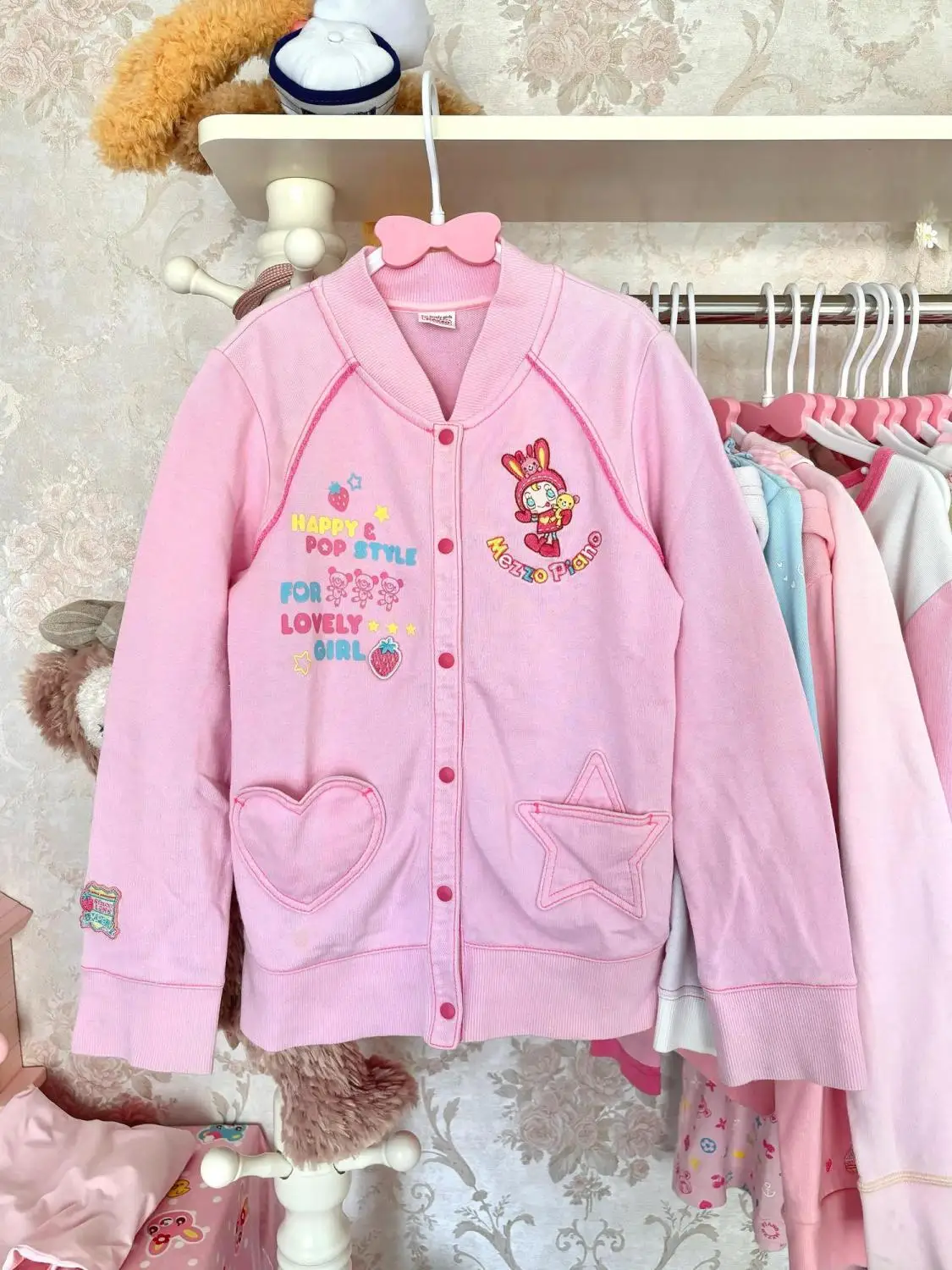 

Милая повседневная японская Kawaii Chaqueta Mujer Y2k женская куртка одежда толстовки Harajuku пальто с вышивкой шикарные топы