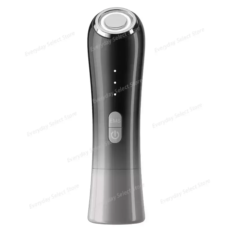 Mini Ultrasonic RF EMS Face Skin Tightening Red& Blue Facial Lifting Device Face Chin Neck Eye Anti Wrinkle Massager Home Use
