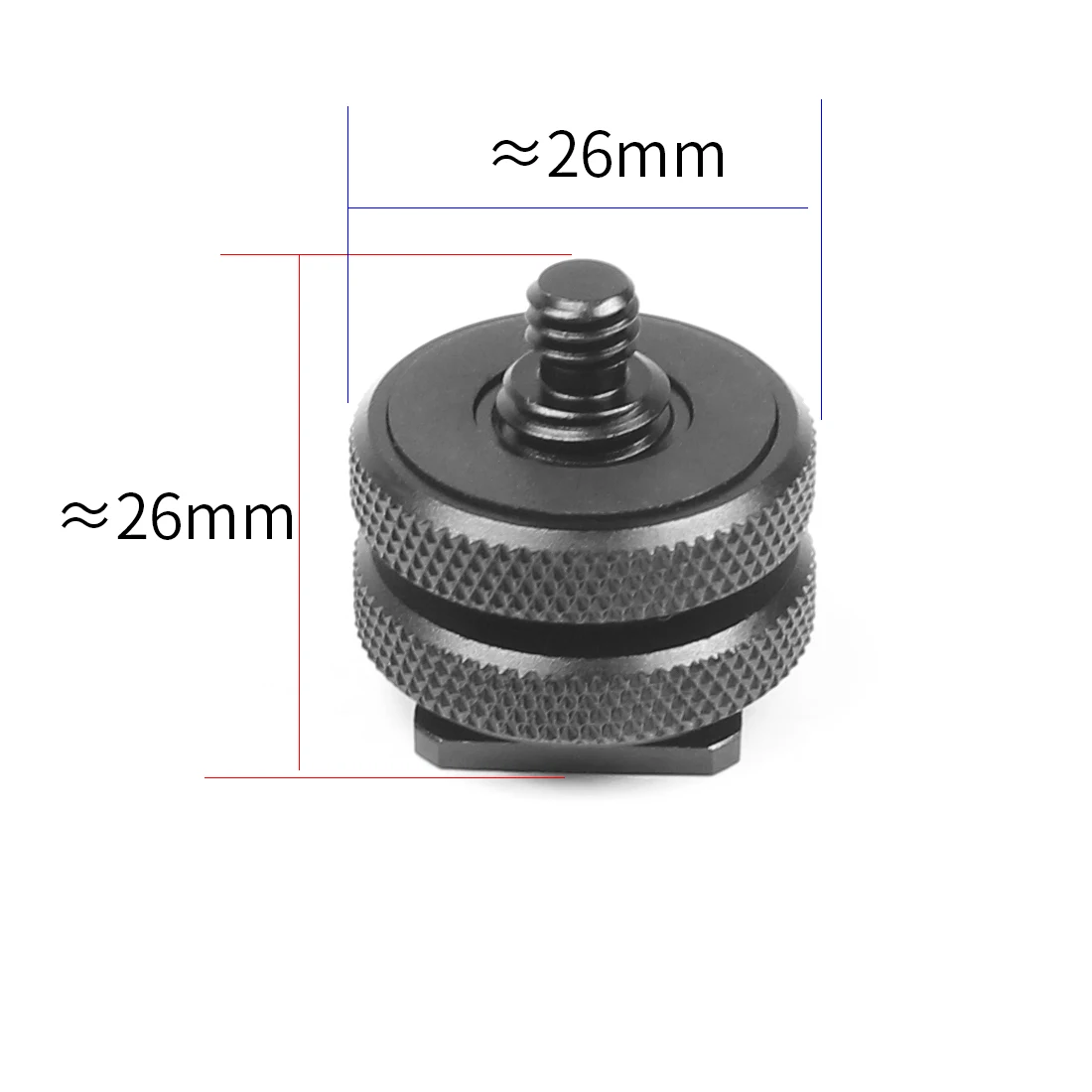 1/4 3/8 5/8 M6 M5 M4 M10 Schraube Konverter Adapter Männlich Weiblich für Stativ Mikrofon Lichter Flash Ball Kopf Projektor Kamera Halterung – Detail 24