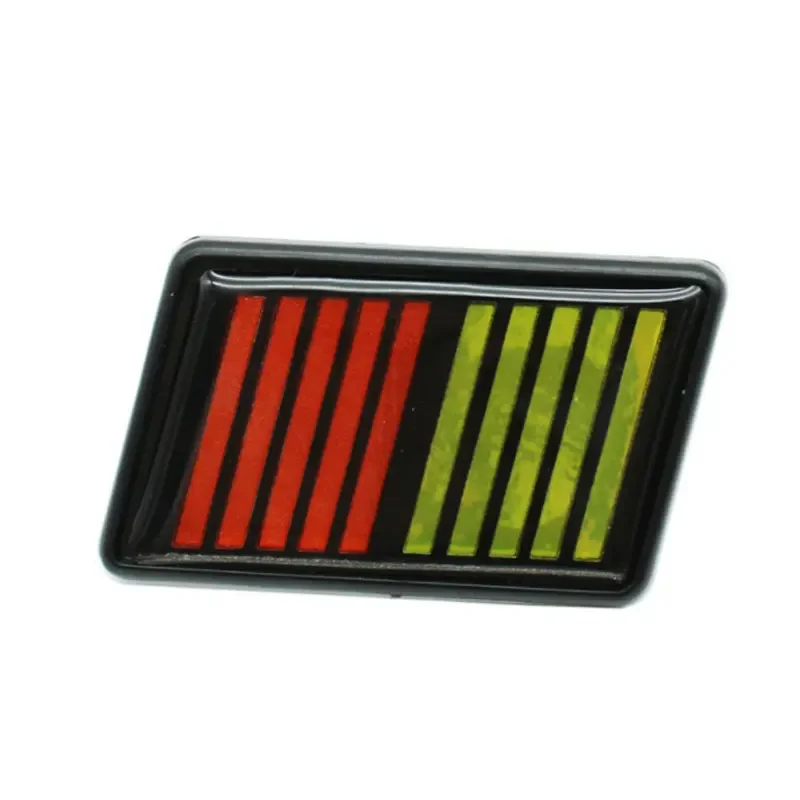 For Mitsubishi LANCER V5 Lingzhi V6 RALLIART 3-color mesh standard front grille modification accessorie glue 3D car logo sticker