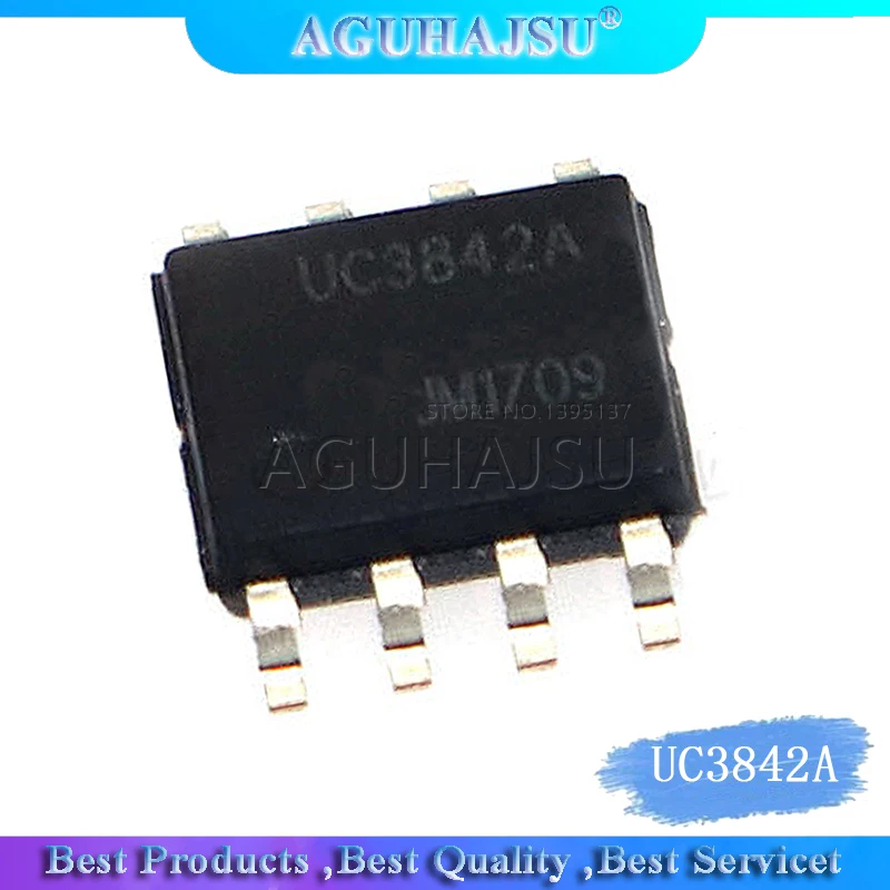 

10pcs/lot UC3842A UC3842 3842B UC3842B 3842 Waterproof shell