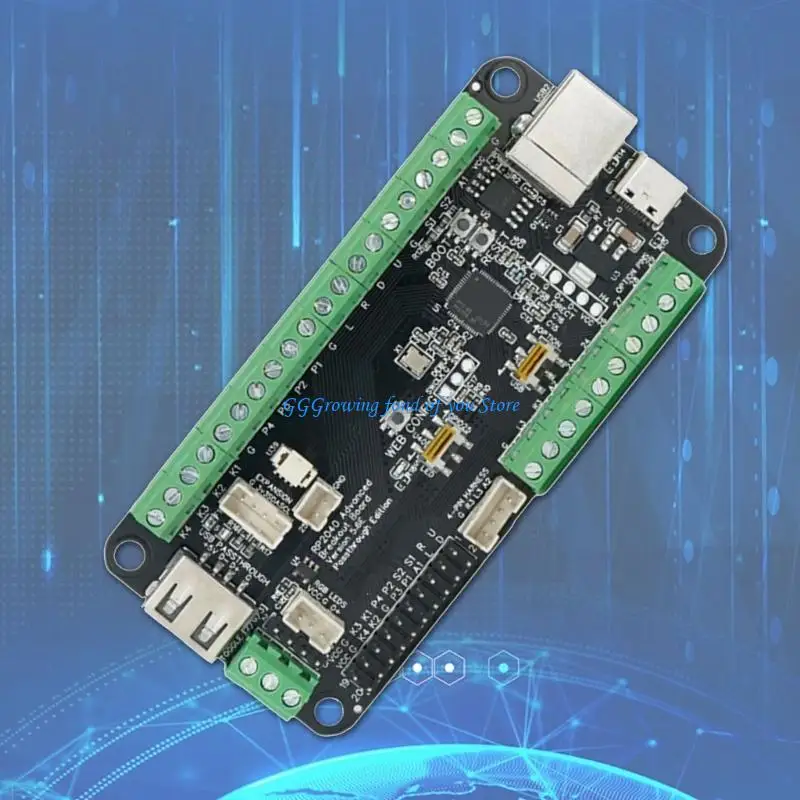 H9EB RP2040 Board met Kabel voor Console V5.6E USB Passthrough Fighting Board DIY Fight Hitbox Controller