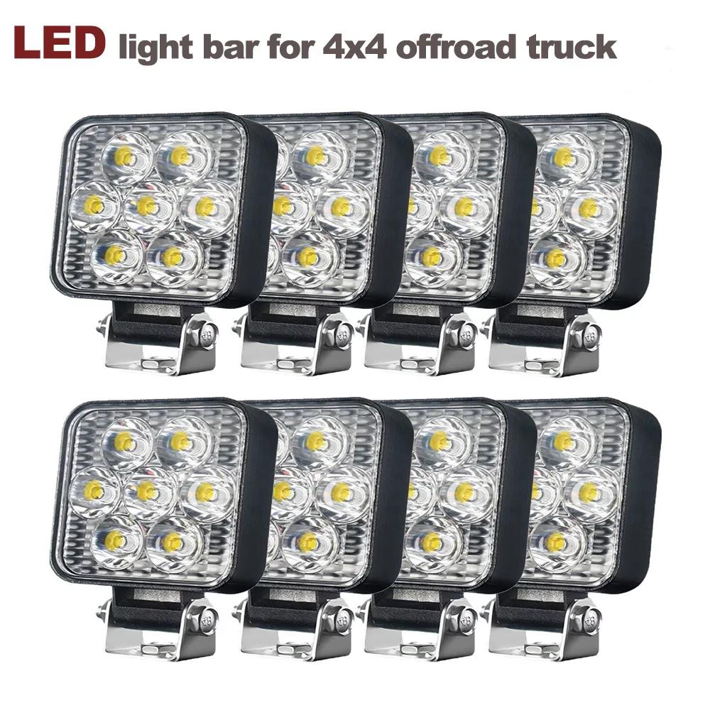 

Mini Size 2.5 inch Car accessories 12V Light 7 LED Lamp Auxiliary Headlights Car Led Light Bar for 4x4 Offroad Truck