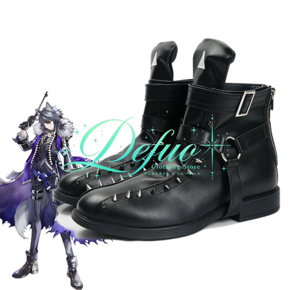 Arknights Vigil Cosplay Boots Pioneer 6 Customized Men's and Women's Halloween Anime Stage Performance Props