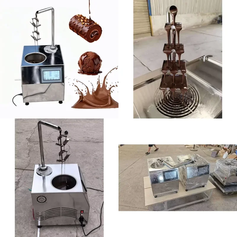 for Chocolate Mini Temperature Adjuster Desktop Distributor Engine Multifunctional Restaurant Packaging Equipment
