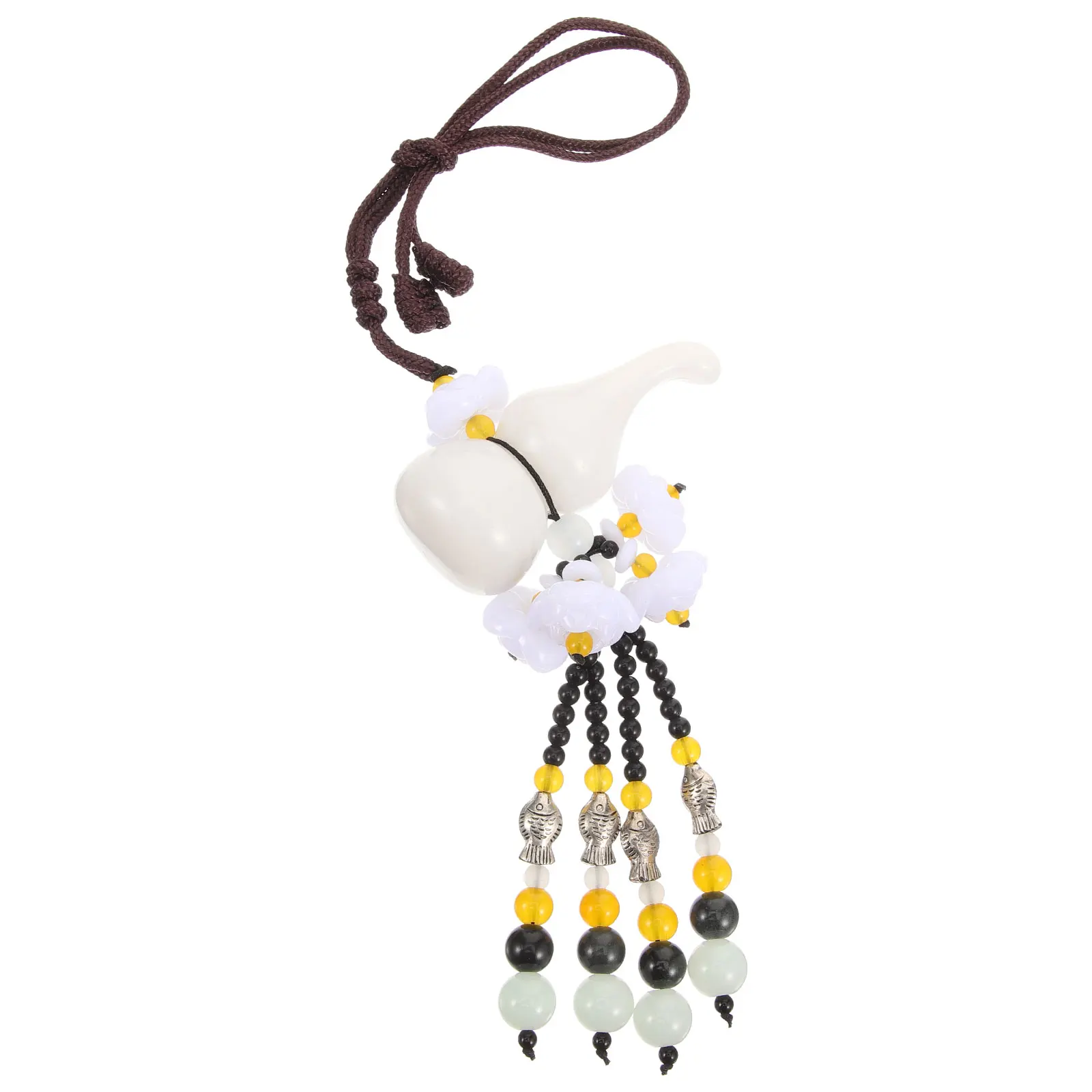 

Hoist Hanging Gourd Pendant Rearview Mirror Resin Automotive Interior Decoration