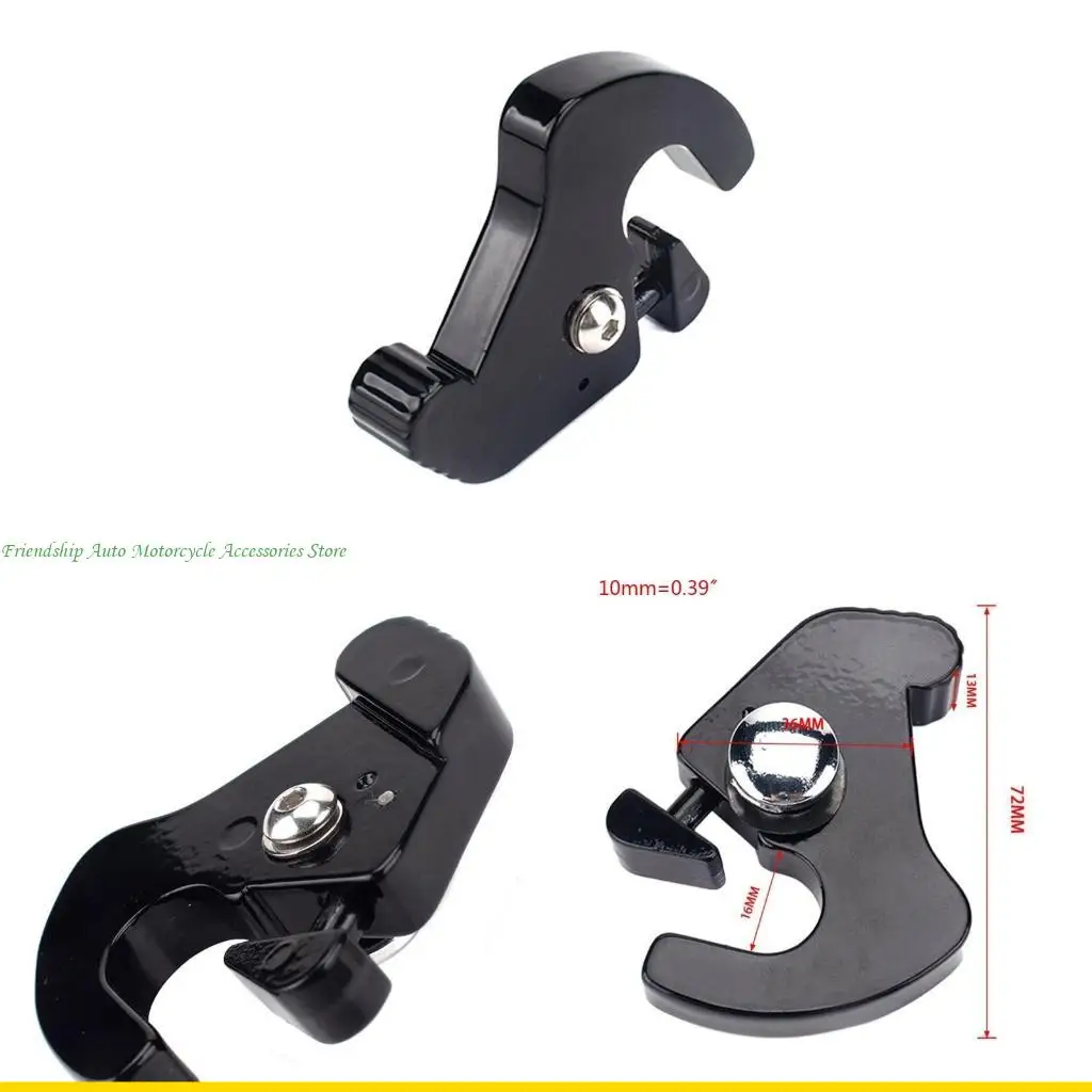 

SZCH Wearproof Aluminium Alloy Luggage Rack 2Pcs Detachable Rotary Sissy Bar for Latc