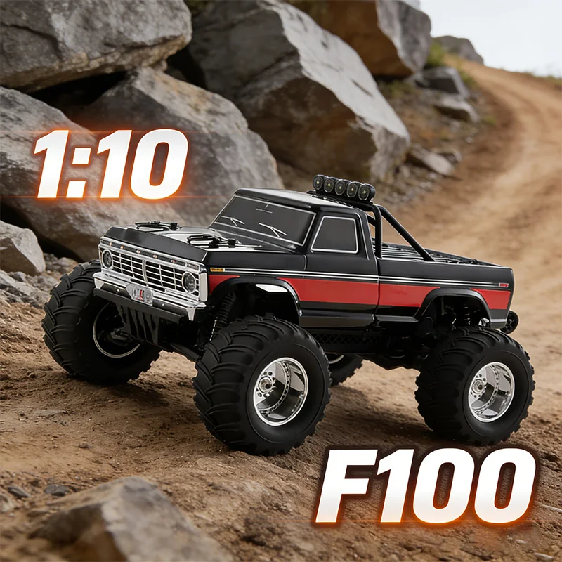 

FMS 1:10 FMT F100 Authorized High-Speed Monster Truck RC Remote Control Model Car Rear Drive Enthusiasts Off-Road Drift Toy RTR