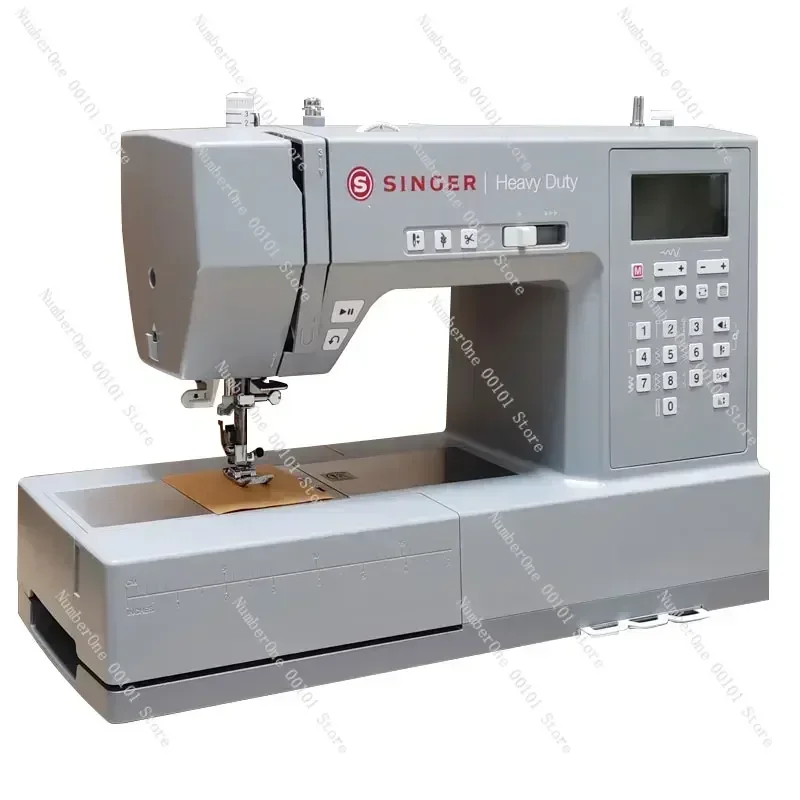 New Singer Sewing Machine HD6805C Electronic Heavyduty Original Promise  With Pedal High Speed High Power Heavy Duty