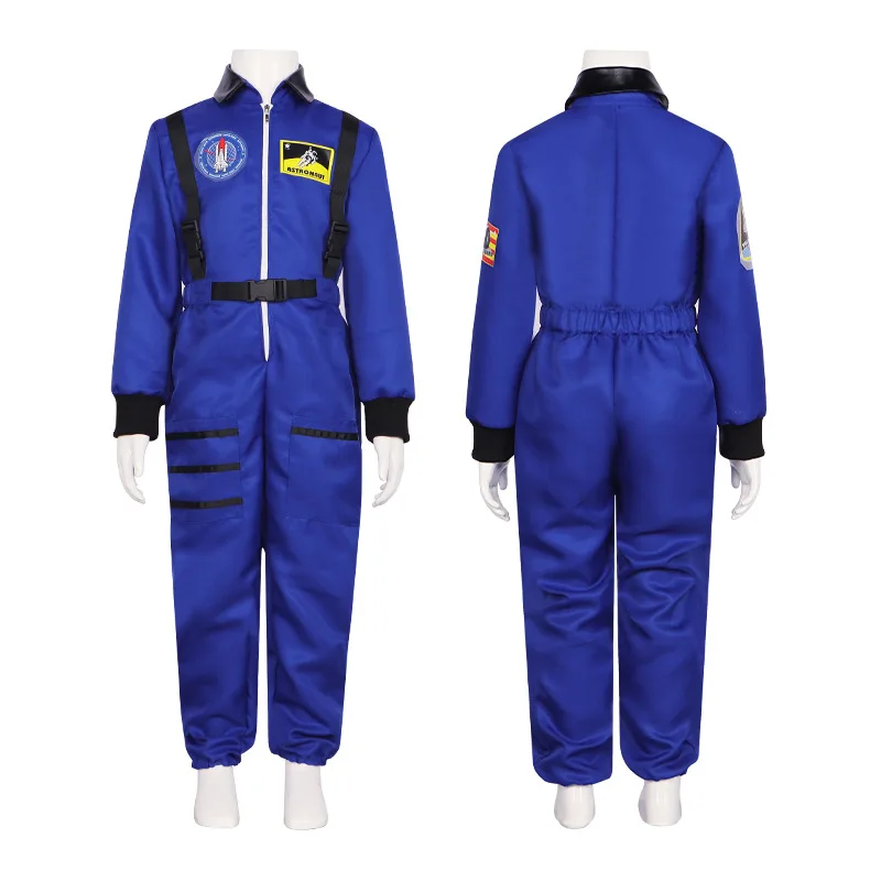 Astronaut Halloween children\'s cosplay suit, space suit, collective party stage performance suit, cosplay play, space suit