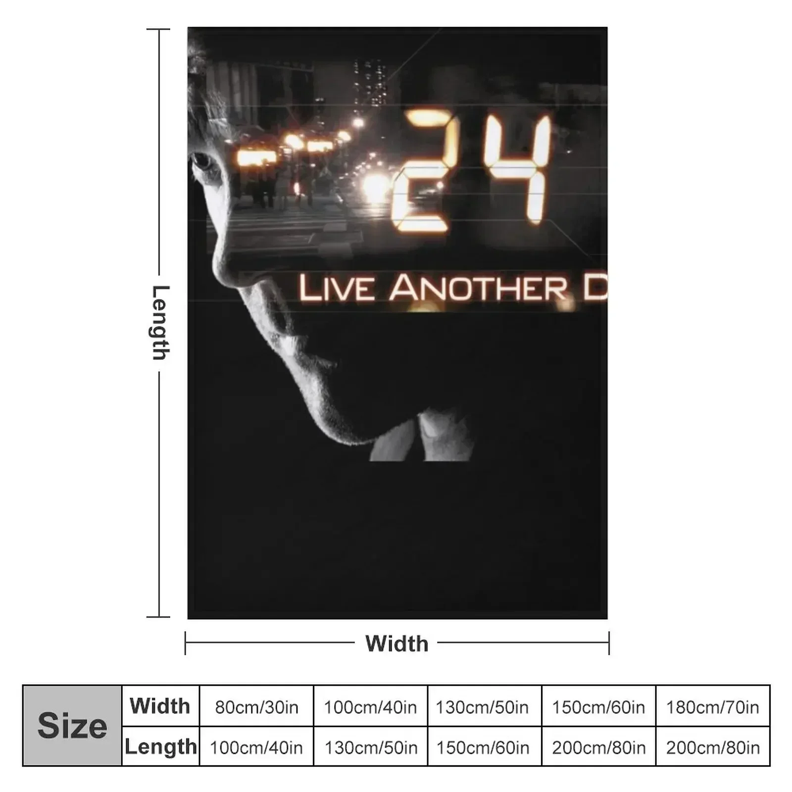 Jack Bauer Throw Blanket Baby Thermal for winter Bed Fashionable Bed Single Blankets