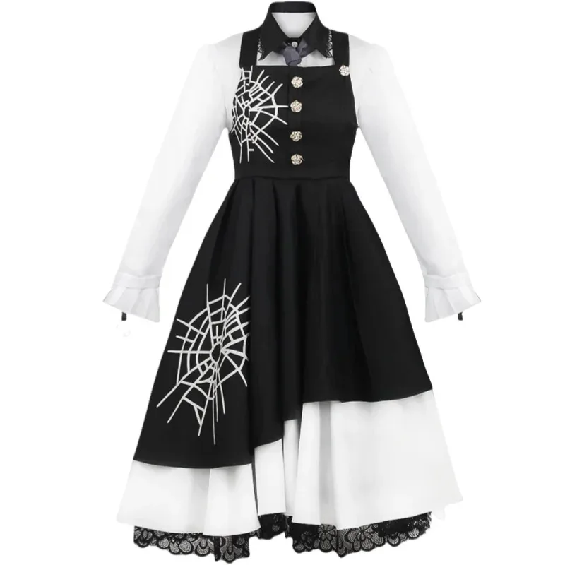 

COSda@2025 Tojo Kirumi, intelligent and athletic Halloween school uniform, JK maid uniform, anronpa recruit