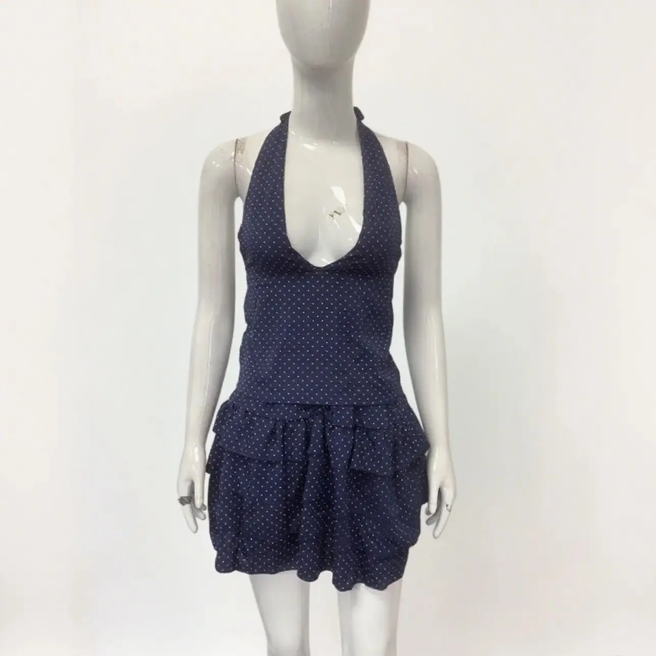 

Пряная девушка на улице, комплект короткой юбки на подтяжках с V-образным вырезом и принтом, комплект из двух предметов для похудения, стиль чистого желания