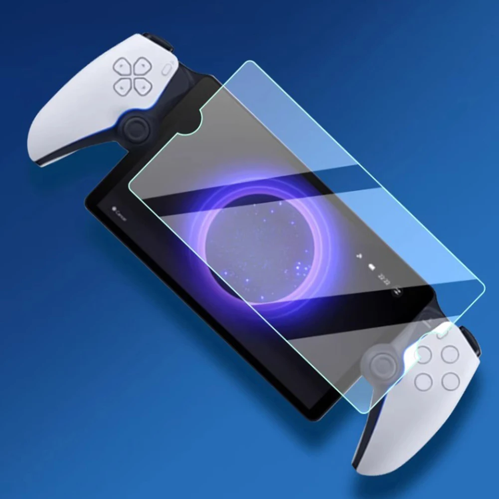 Tempered Film 0.33mm Ultra Clear Tempered Glass Film Anti-Scratch Anti-Fingerprint Bubble for Portal for PlayStation Portal