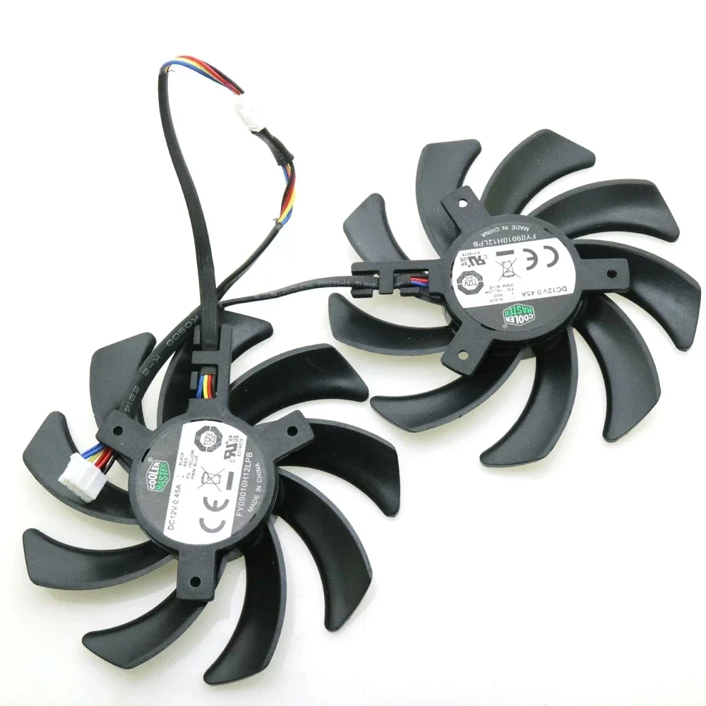 

FY09010H12LPB DC12V 0.45A 86mm VGA Fan 4wire 4pin For XFX R9 280X 270X 290X Graphics Card Cooling Fan