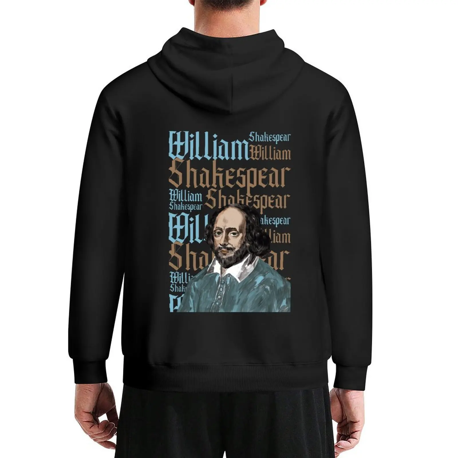 

William Shakespeare. The Poet and The Actor Hoodie men clothing clothes for men men's sweat-shirt set hoodie men
