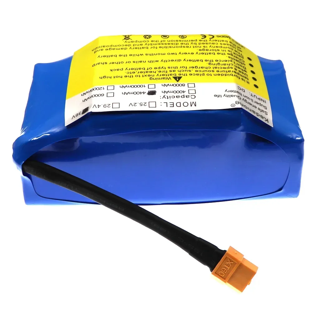 

36V NEW to lithium-ion rechargeable battery 4400 mAh lithium-ion cell for electric self-balancing scooter HOVERBORDA unicycle