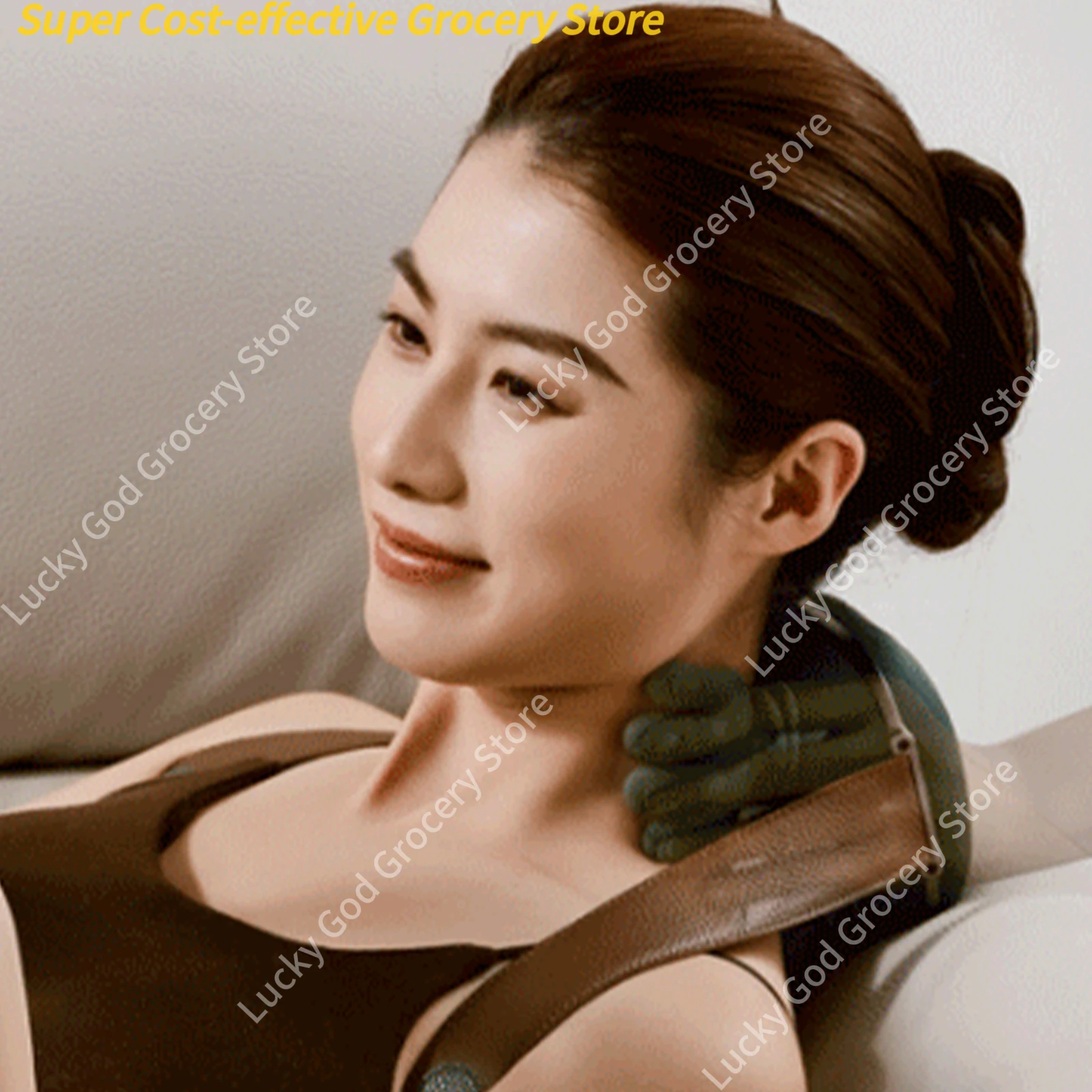 جديد الرقبة الكتف مدلك 3-Level آلة تدليك عنق الرحم الأنسجة العميقة الظهر بيونيك اللاسلكية التعب الإغاثة الاسترخاء العضلات