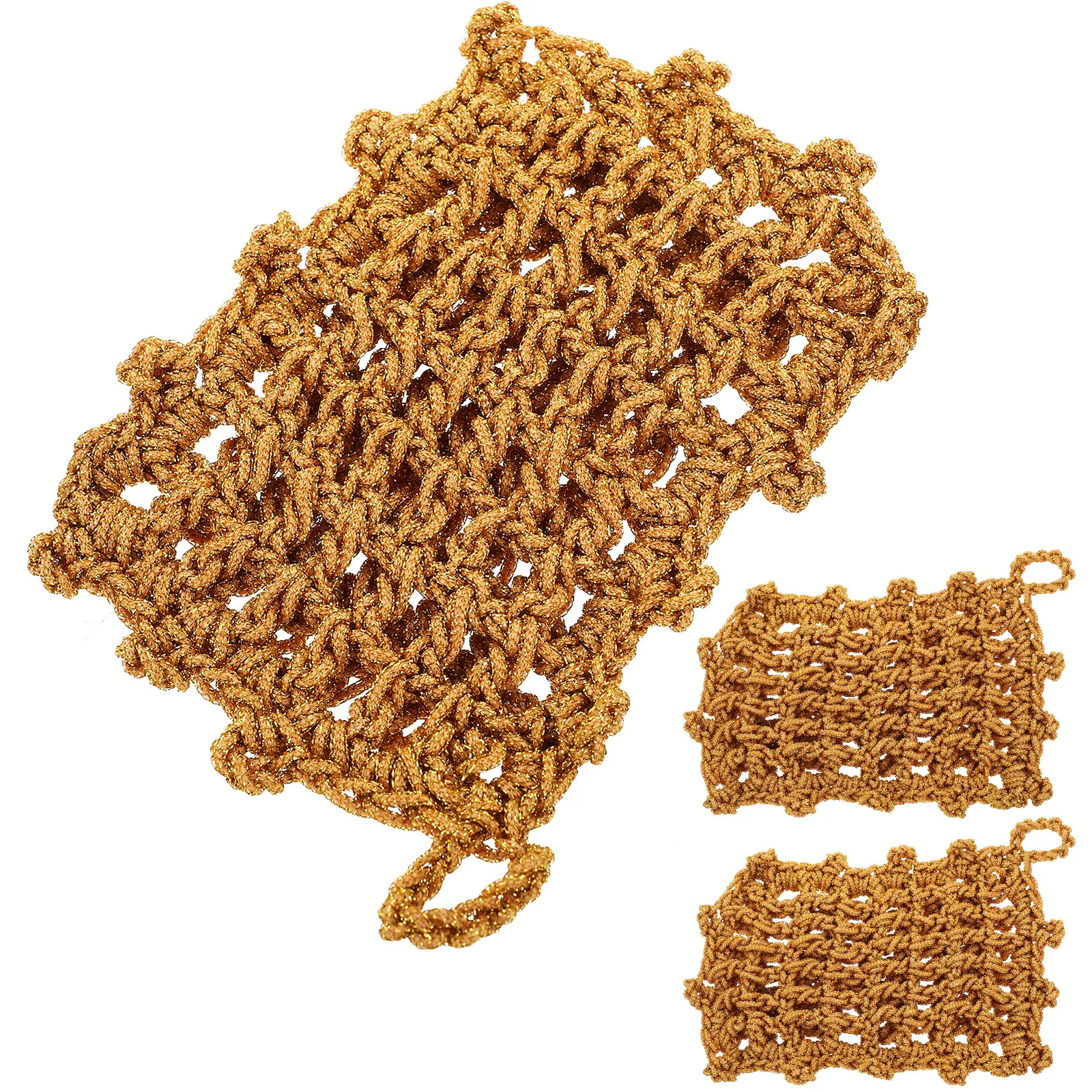 

Набор из 3 прочных кухонных салфеток-тряпок для мытья посуды, сетчатых мочалок-скрубберов для раковины, мытья посуды и протирки столов