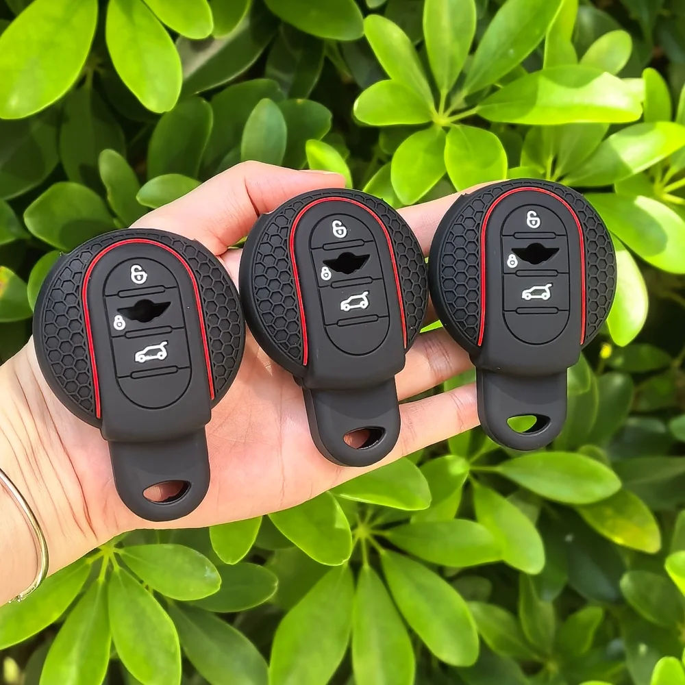 Silicone Key Fob Cover Key protection Case for BMW MINI COOPER S ONE JCW F54 F55 F56 F57 F60 CLUBMAN COUNTRYMAN