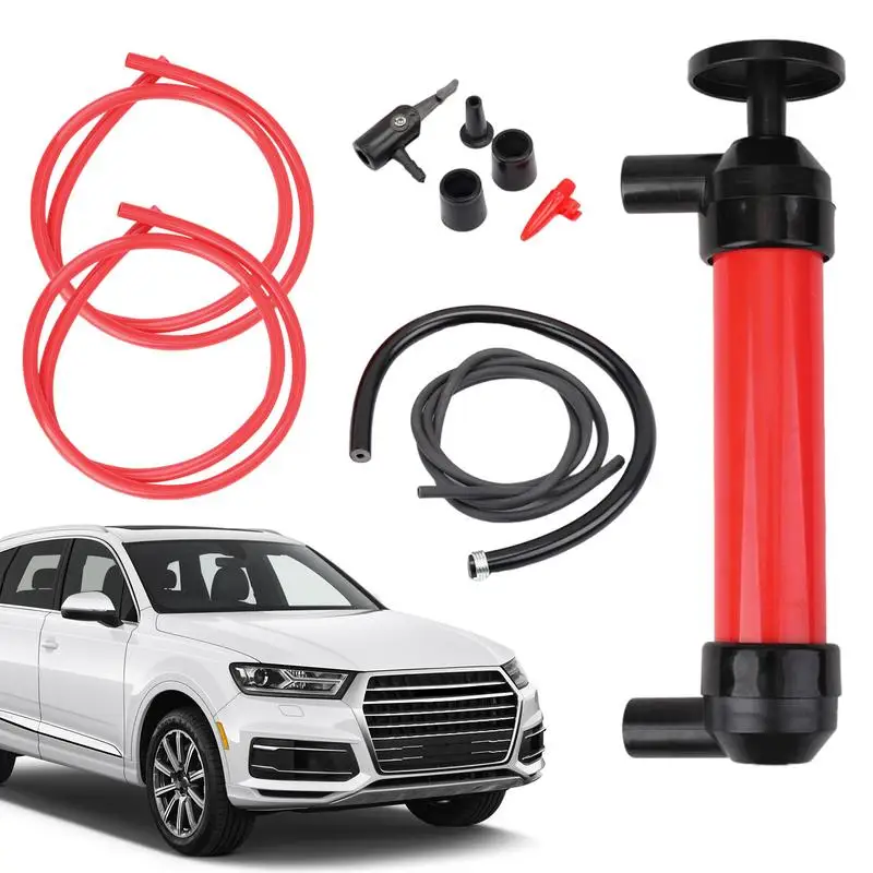 For Refer To Description  Manual Oil Suction Portable Manual Transfer Pump Siphon Pump Multi-Purpose Fluid Transfer Leak-Proof