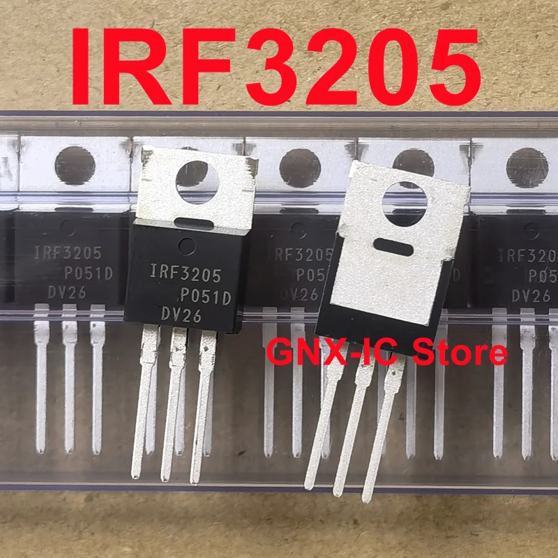 100PCS - 200PCS Lot 100% Real Original New Mosfet IRF3205 IRF3205PBF 55V 110A