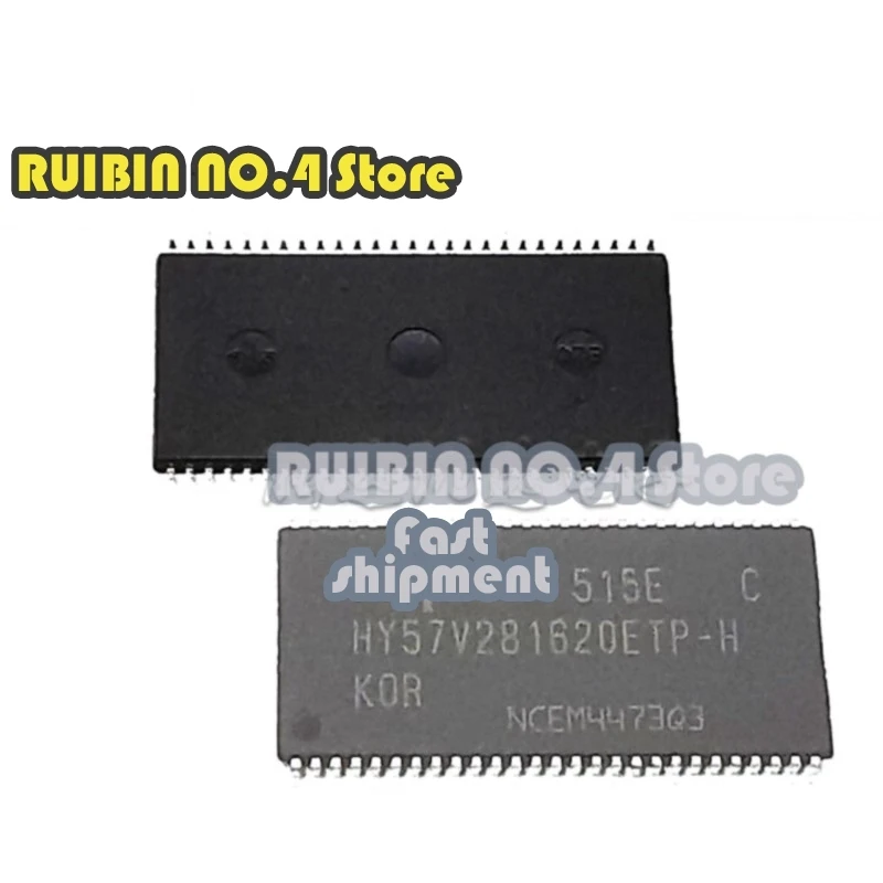 10 stks/partij H5TQ2G83GFR-RDC H5TQ4G83CFR-RDC HY27US08281A-TPCB HY57V281620ETP-H HY57V281620FTP-H flash-geheugen chips