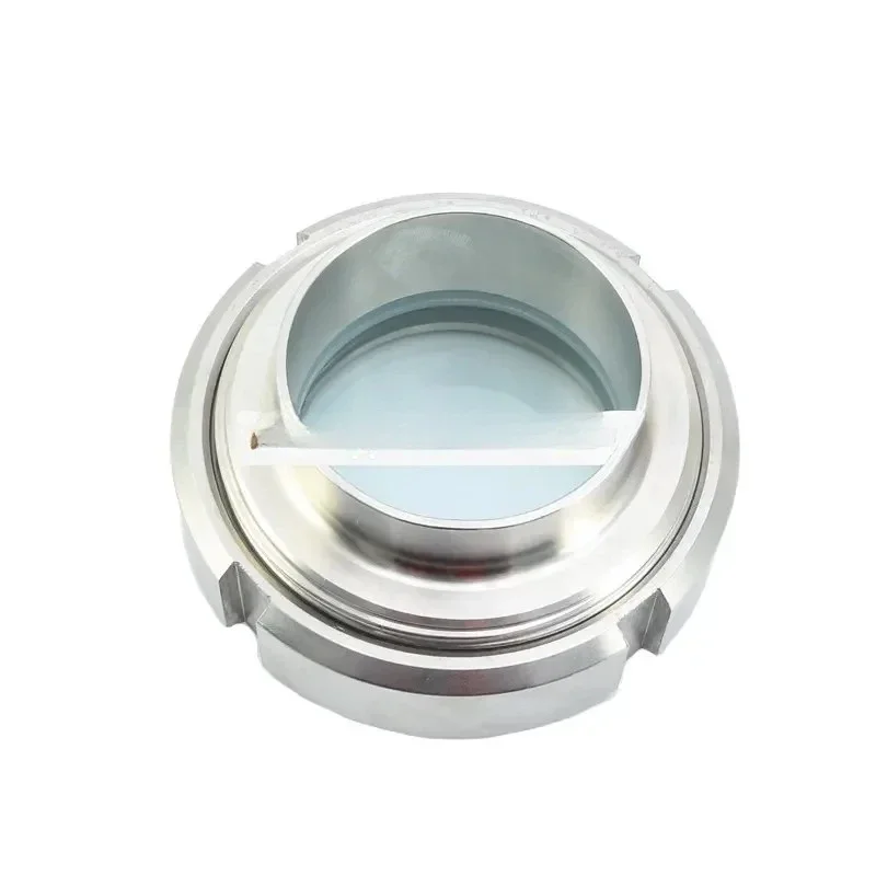 

304 sanitary grade/union round thread/glass mirror/SMS stainless steel welding union mouth food