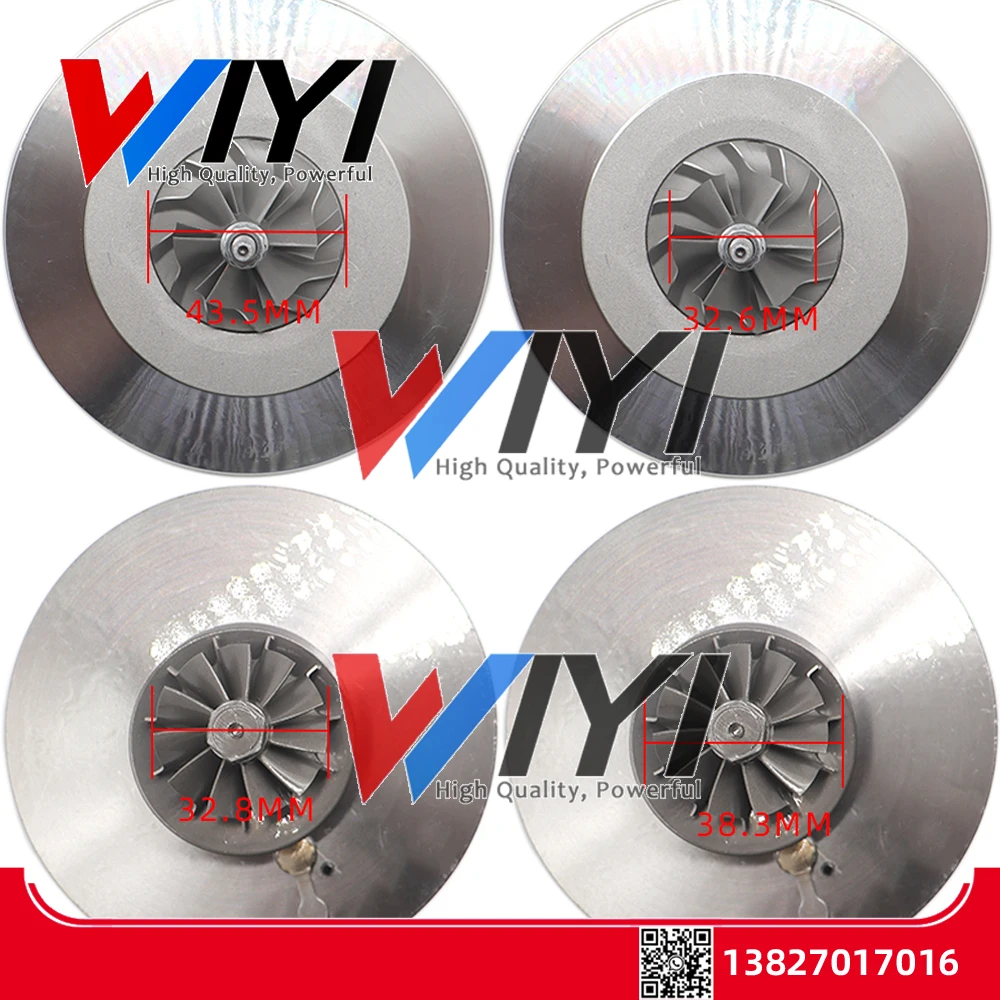 Kartrid Turbocharge GT1544V Baru untuk Citroen Peugeot 1.6 HDI 11657804903 Y60113700G 753420 750030 740821 Inti Turbin
