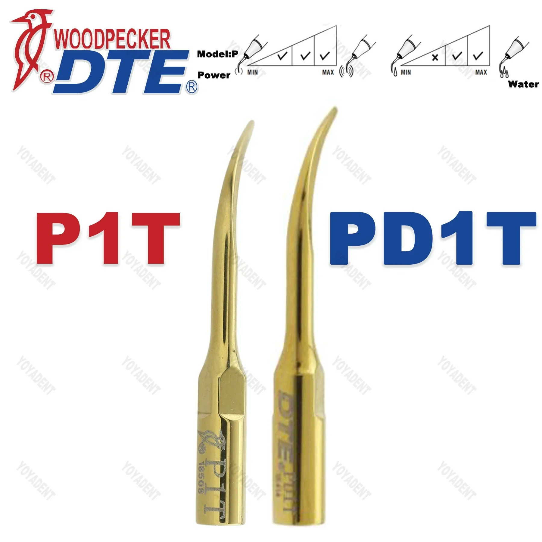 

Original Woodpecker DTE Dental Ultrasonic Piezo Scaler Tips Periodontics Tip Fit EMS NSK SATELEC Ultrasonic Scaler Handpiece