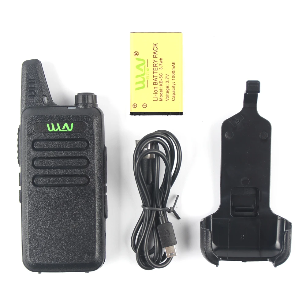 Wln KD-C1 mini handheld transceptor kd c1 rádio em dois sentidos rádio ham comunicador estação de rádio mi-ni walkie talkie