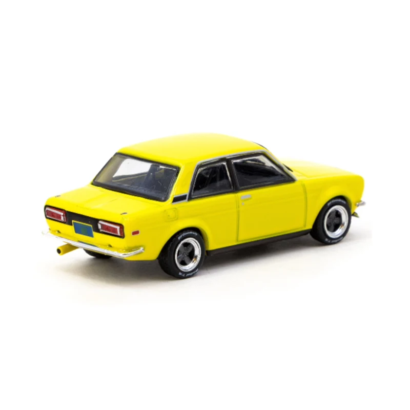 Diecast Original 1:64 Scale Datsun 510 Alloy Model Simulation Decoration Hobbies Souvenirs Gifts Collection Static Display