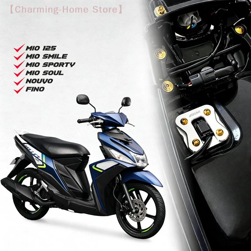 【M】Tank Float Retainer for Mio i125 Mio Sporty, Aluminum Full CNC Non-Fade Color