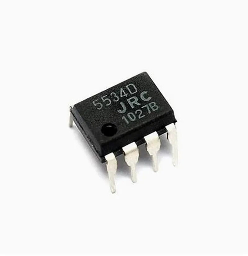 5PCS  JRC5534D NJM5534D high performance low noise single op amp DIP-8  