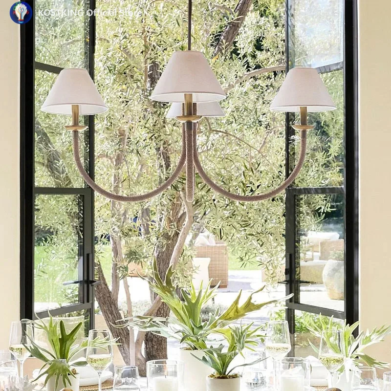 Middle Ancient Style Living Room Pendant Light Simple And Personalized Dining Room Bedroom Design Decorative Lighting Fixtures