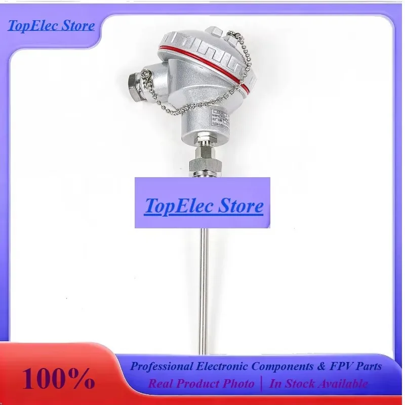 TopeOEM Pt100 Probe Type Thermocouple Temperature Transducer Industry 4-20ma IP67 Liquid Gas Armoured Temperature Transmitter S