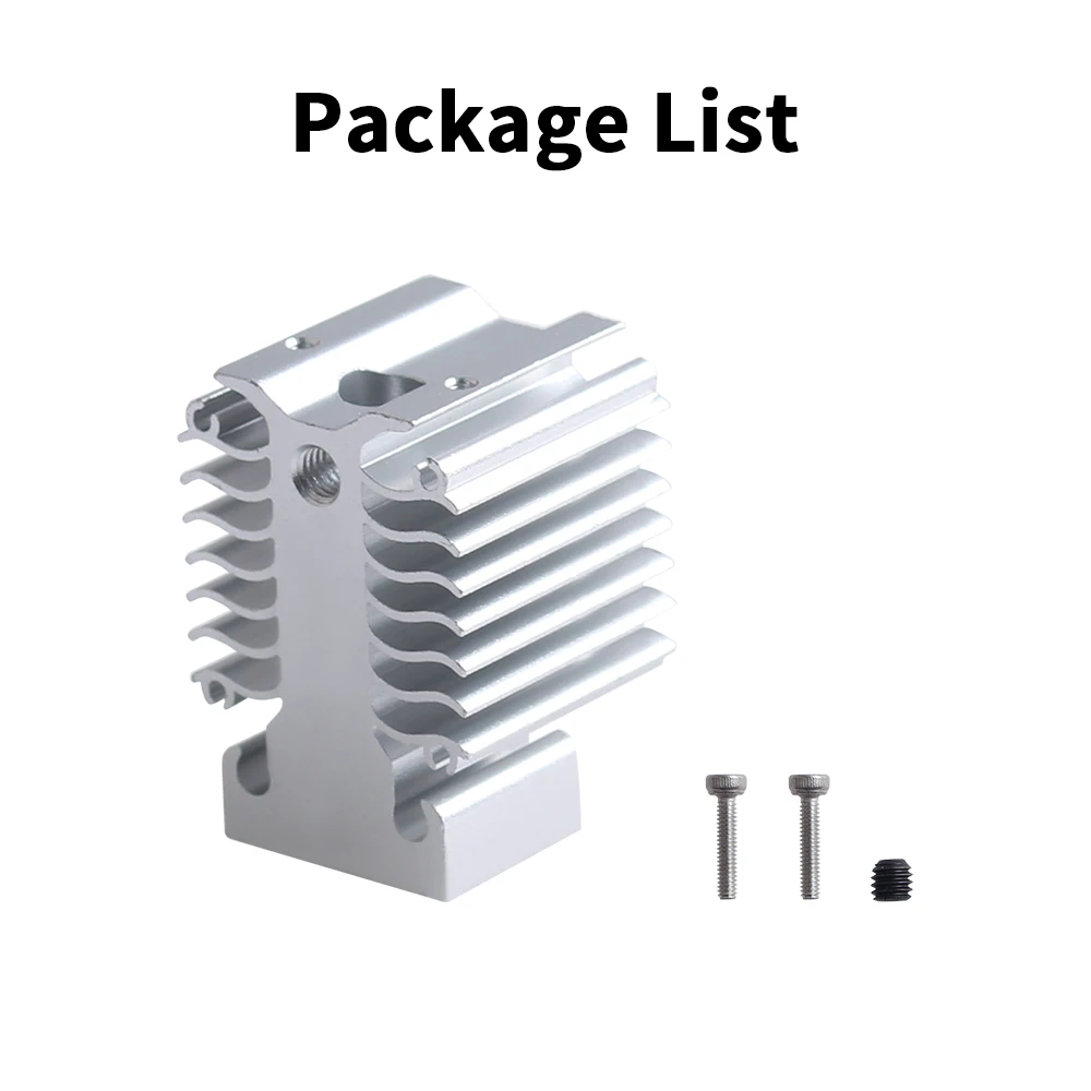 Voor Ender 3 V3 SE Koellichaam Alle Metalen Heatbreak voor Extuder Hotend Snelle Warmteafvoer voor Creality Ender 3