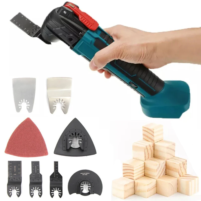 

Electric Trimmer Saw Renovation Power Tool Machine Multi-function Tools Oscillating Tool For Makita 18V Battery Woodworking Tool