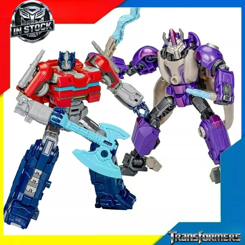In stock Transformers Origin Movie Version Masterpiece Orion Pax Optimus Prime D-Class Enhanced Kids Action Figure