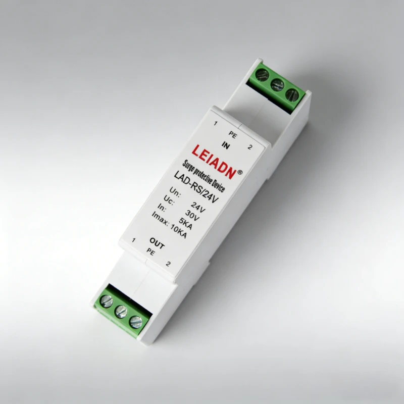 RS485 Control Signal Lightning Arrester 24V Twisted Pair Signal Lightning Arrester Surge Protector