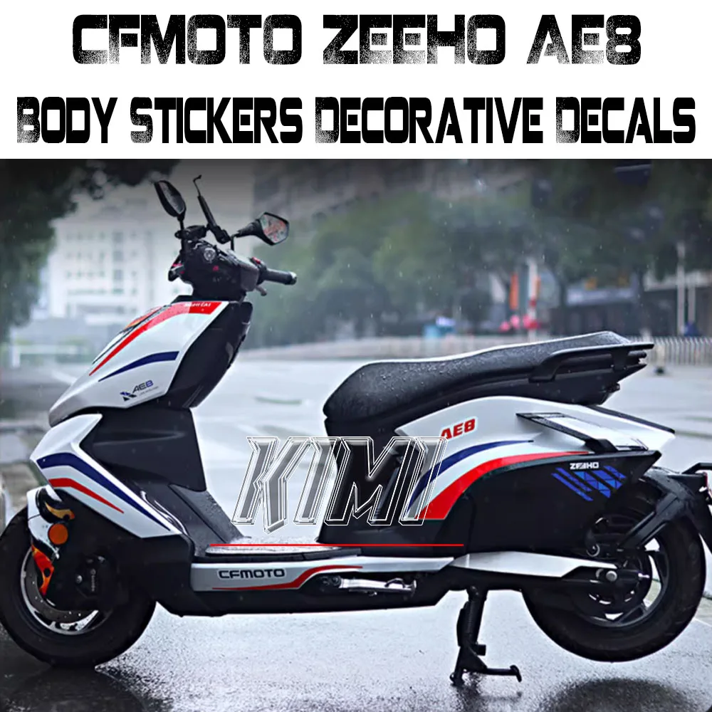 

Motorcycle Modified Decals Full Car Stickers Body Stickers Decorative Decals For CFMOTO ZEEHO AE8 AE8 S+ AE8S AE8+