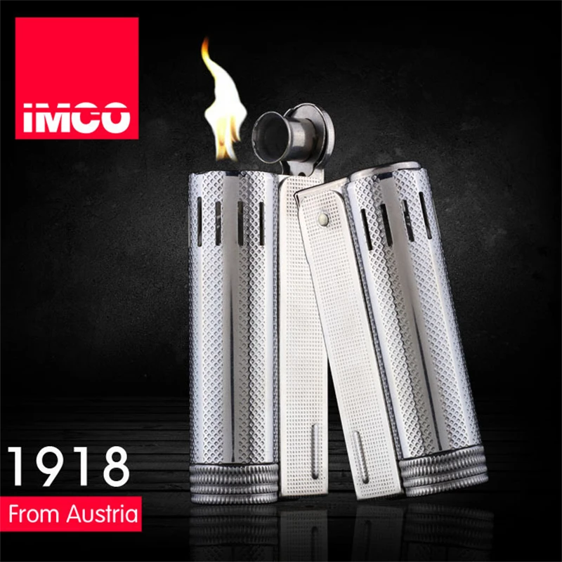 New Austrian IMCO 6600 Retro Gasoline Lighter Torch Kerosene Lighter Oil Kerosene Refillable Men\'s Gift