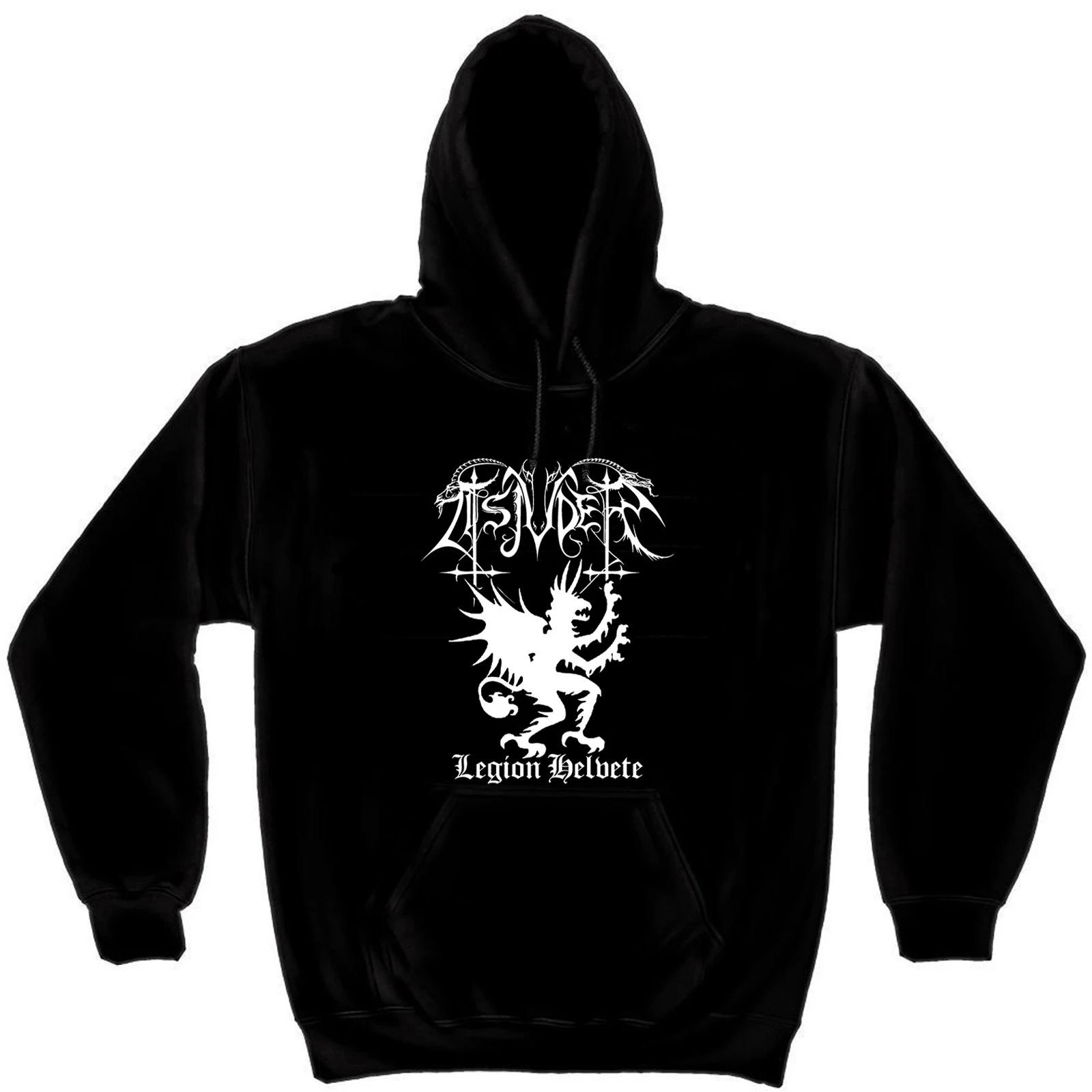 

Black Metal Music Legion Helvete Pullover Hoodie New 100% Cotton Comfortable Casual Mens Sweatshirts Fashion Streetwear