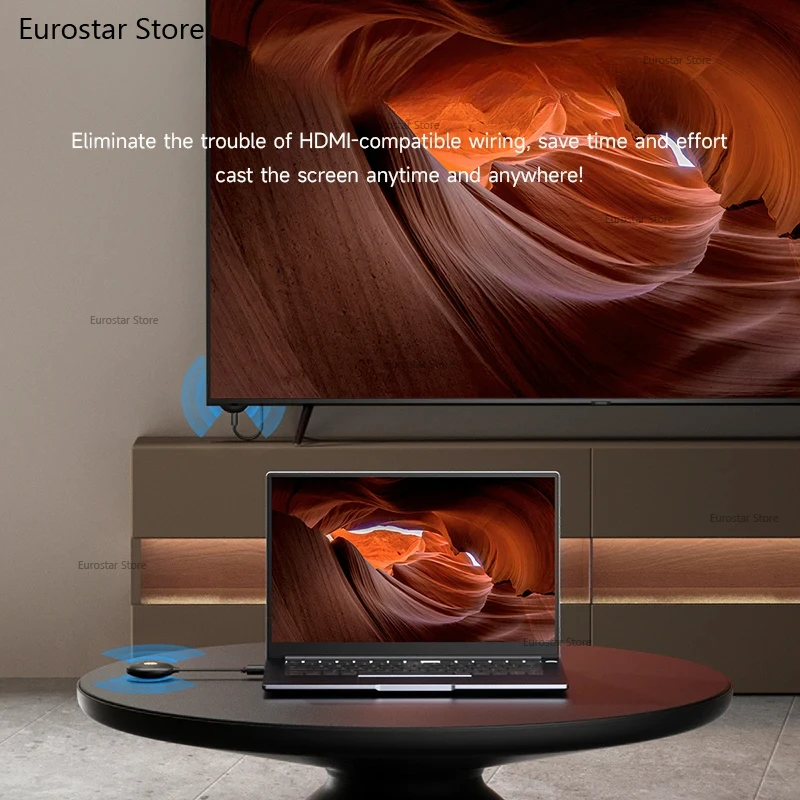 مجموعة أدوات إرسال واستقبال متوافقة مع محول عرض دونجل لأجهزة الكمبيوتر المحمول Netflix PS TV Projector #3